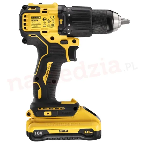 DeWalt DCD709L2T 18v 2 x şarj edilebilir pil 3AH