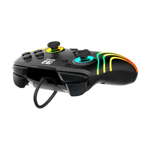 Pad Turtle Beach Afterglow Wave Wired RGB Gaming Controller do Nintendo Switch 2 Przewodowy Czarny