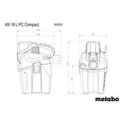 Metabo AS 18 L PC Compact