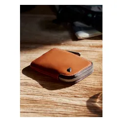 Bellroy Кожаный кошелек для карт - карамель