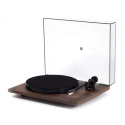 Gramofon REGA Planar 1 Plus Orzech, Manualny,Napęd paskowy,Wkładka Rega,Pokrywa w zestawie,Prędkość odtw. 33 1/3,45 obr./min