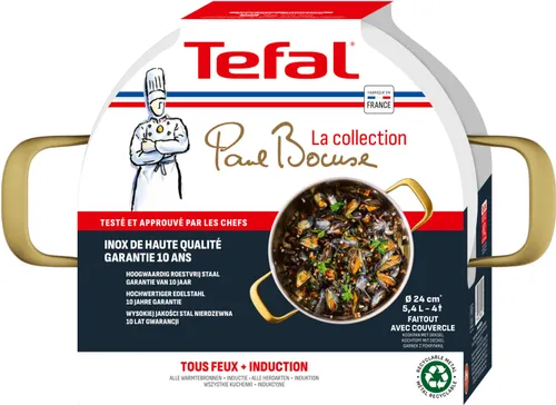 Garnek TEFAL Paul Bocuse H8244602 5.4L