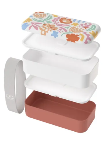 Pudełko na lunch Monbento MB Original The Bento Box - graphic papercut