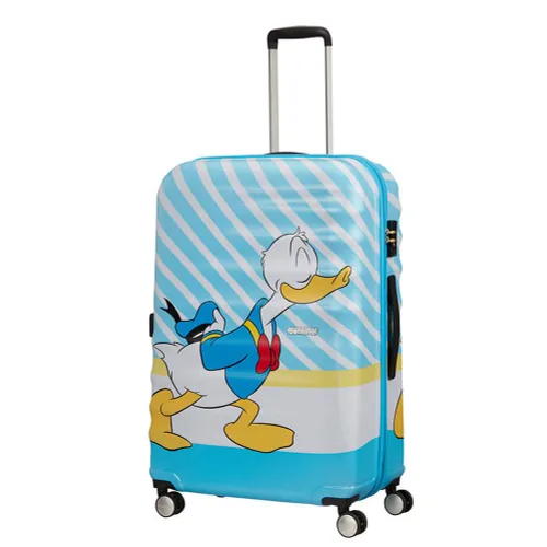 Bavul büyük American Tourister Wavebreaker Disney-Donald blue kiss