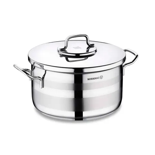 KORKMAZ Astra 4,5 l - garnek ze stali nierdzewnej z pokrywką