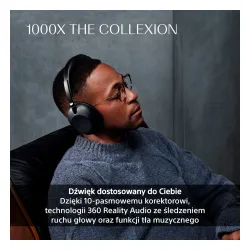 Słuchawki bezprzewodowe Sony 1000X THE COLLEXION z ANC Edycja na 10-lecie WH-1000XX Czarny