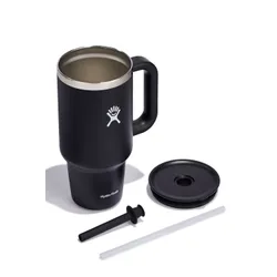 Kubek termiczny ze słomką Hydro Flask All Around™ Travel Tumbler 946 ml - black