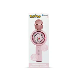 Mikrofon z głośnikiem Bluetooth OTL Technologies Karaoke Pokemon Jiggly 5W Różowy