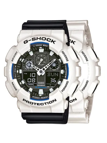 Casio Zegarek SET GA-100B-7AER + BEZEL 10395292 + PASEK 10347688