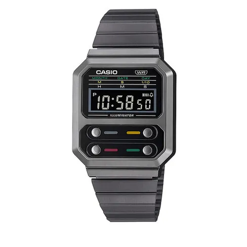 Casio Vintage A100wegg-1aef Grey Saati