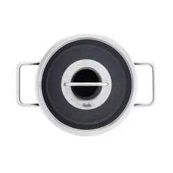FISSLER Adamant 24 cm - garnek aluminiowy z pokrywką