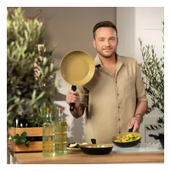 Garnek aluminiowy nieprzywierający z pokrywką FLORINA AMVEGAN 2,1 l