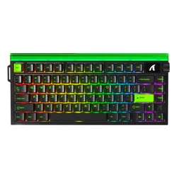 Klawiatura ATTACK SHARK R85 HE Czarno-zielony