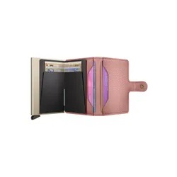 Portfel kieszonkowy RFID Secrid Miniwallet Pebble - rose