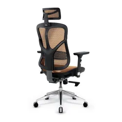Fotel DIABLO CHAIRS V-Basic Czarno-pomarańczowy