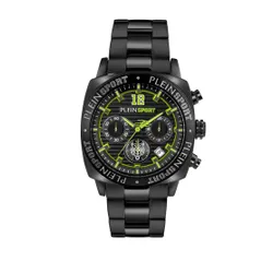 Plein Sport Wildcat PSGBA1523 Black Guilloché Saati