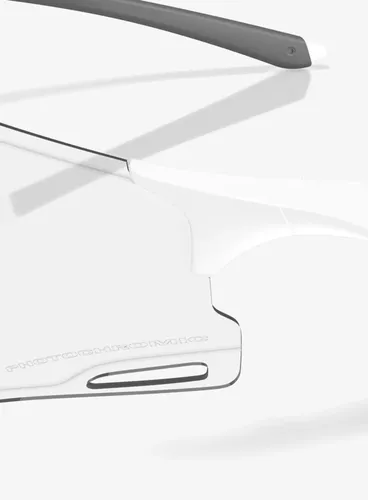 Okulary przeciwsłoneczne Oakley Cybr Zero matte white/clear to black iridium photochromic
