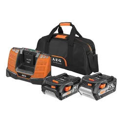 AEG Powertools Şarj Cihazı SETİ ile 2AH ve 4AH Pil Paketi LL18X02BL2