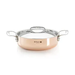 DE BUYER Prima Matera 3,1 l miedziany - garnek miedziany z pokrywką