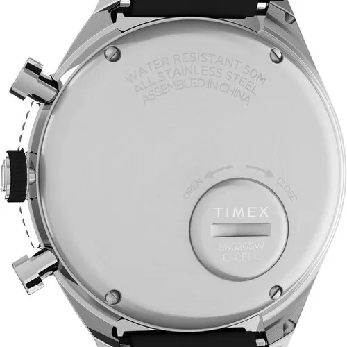 Timex Q Timex Three Time Zone Kronograf TW2V70000 Black Saati