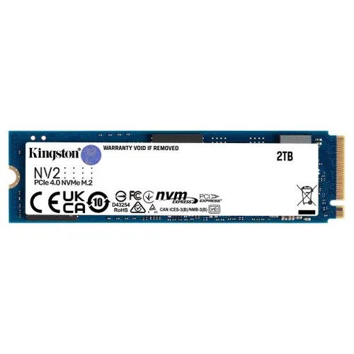 Dysk Kingston NV2 2TB PCIe Gen 4 x4 NVMe