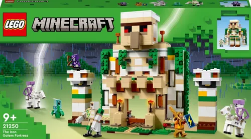 Конструктор Lego Minecraft крепость железного голема (21250)