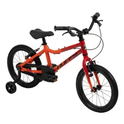 Rower dziecięcy HUFFY Literide Kids 16 cali dla chłopca Pomarańczowo-czerwony