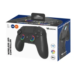 Pad Subsonic SA5716-1 Wireless LED Controller Black do PS5, PC Bezprzewodowy Czarny + Słuchawki LucidSound LS10P