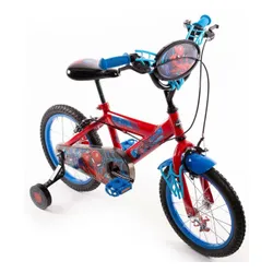 Rower dziecięcy HUFFY Spider-Man 16 cali dla chłopca Czerwony