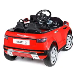 Samochód dla dziecka BAMBI RACER Land Rover Suv Jeep 1 osobowy Czerwony