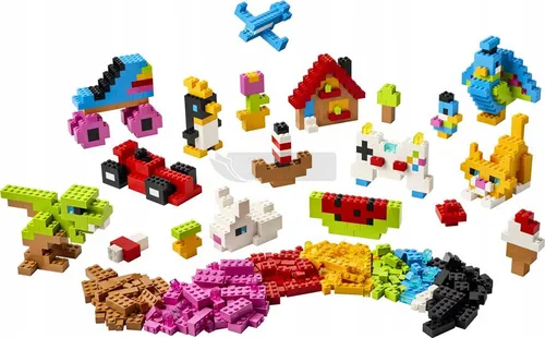 LEGO Classic 11045 Kreatywne kolorowe klocki, zestaw klocków 5+