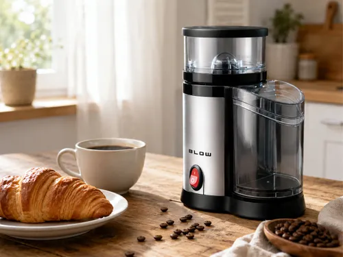 Młynek Do Kawy Elektryczny Żarnowy Grinder Mocny 150W 100 g Cicha Praca