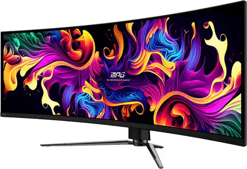 Monitor MSI MPG 491CQPX QD-OLED 49" 5120x1440px 240Hz 0.03 ms [GTG] Curved