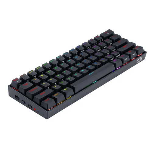 Klawiatura mechaniczna Redragon Draconic PRO K530 RGB - Brown Switch - czarny