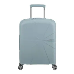 Walizka mała poszerzana American Tourister StarVibe - azzurro speckles