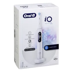 Oral - B магнитная зубная щетка iO Series 7 White Alabaster