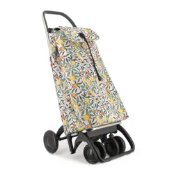 Wózek na zakupy składany Rolser I-Max 4 LT Tour William Morris - pomegranate
