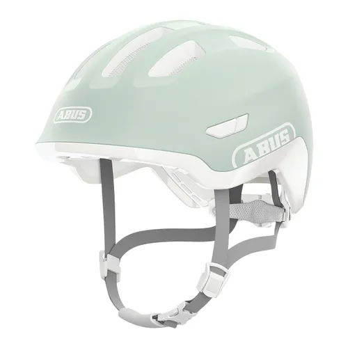 Kask rowerowy dziecięcy ABUS Smiley 3.0 ACE LED pure mint