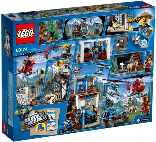 Конструктор Lego City горный полицейский участок (60174)