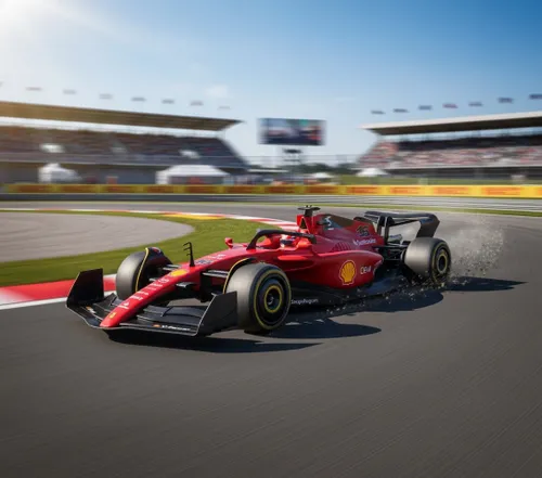 Zdalnie sterowany samochód COIL auto formuła RC 1:12 Ferrari F1 75 czerwone