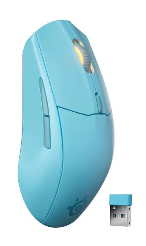 Myszka gamingowa SteelSeries Rival 3 Wireless Gen 2 Turkusowy