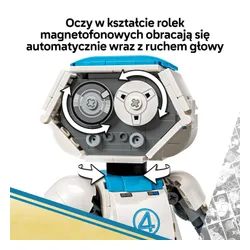 LEGO Marvel 76339 Fantastyczna Czwórka H.E.R.B.I.E., zestaw klocków 10+