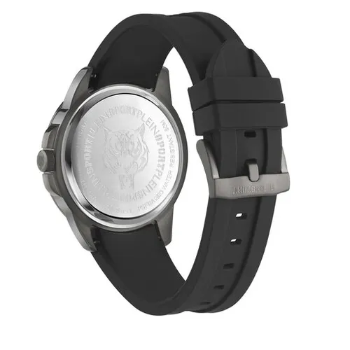 Plein Sport Touchdown Saati PSFBA0823 Black Guilloché