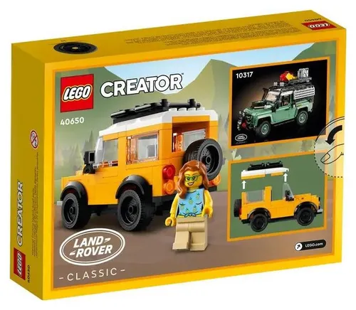 Конструктор LEGO Creator 40650 Land Rover Classic Defender