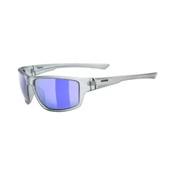 Солнцезащитные очки UVEX Sportstyle 230 дымчато-матовые/зеркально-голубые