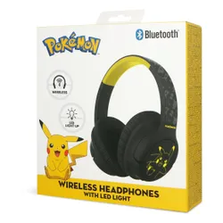 Słuchawki nauszne OTL Pokemon Pikachu Czarny