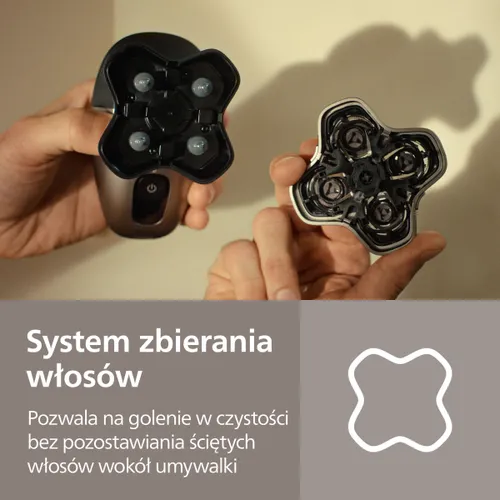 Golarka do głowy PHILIPS Head Pro Seria 7000 HS7980/15 Na mokro i sucho