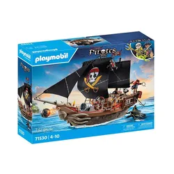 Playmobil Zestaw z figurkami Pirates 71530 Duży statek piracki