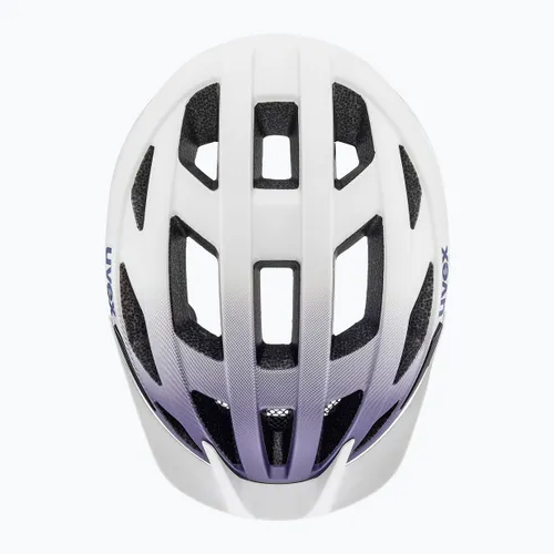 Kask rowerowy dziecięcy UVEX Air Wing 2 CC lilac/white matt