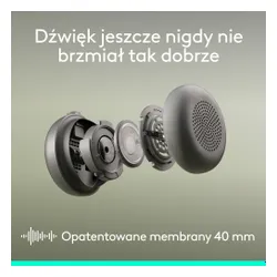 Słuchawki LOGITECH Zone Wireless 2 ES Bezprzewodowe, Nauszne, ANC Różowy